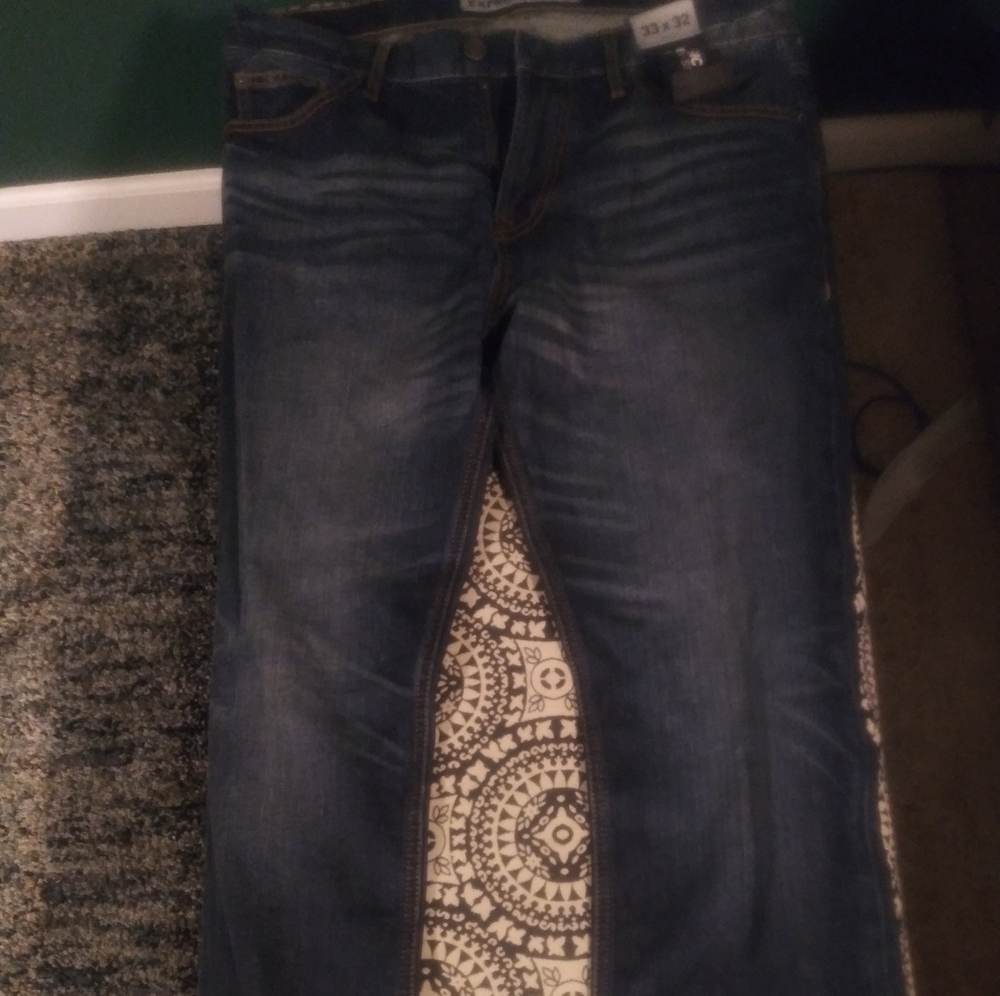 Express men's jeans 33x32 straight